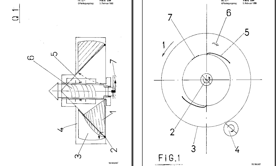 Patent for water-filled flywheel