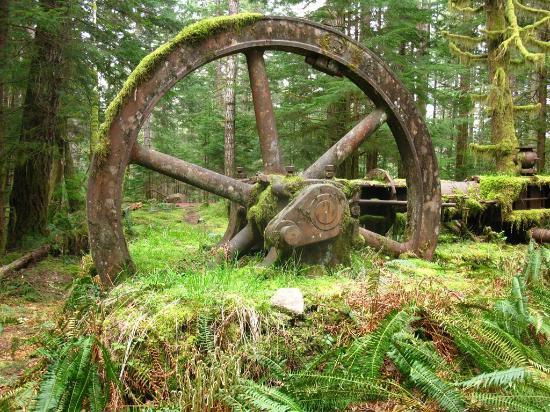 an old flywheel