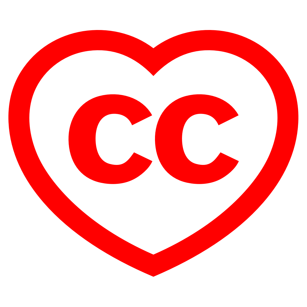 the Creative Commons symbol CC