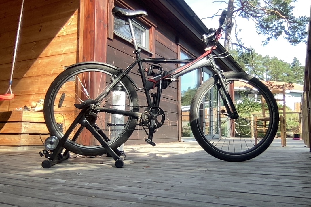 Generator statiomn with bike